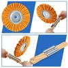 Liliful 12 Pcs 8" Airway Polishing Wheel Kit in Diameter