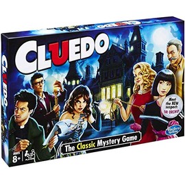 CLUEDO, The Classic Mystery Game - Eliminate suspects and discover WHODUNIT with what and where!