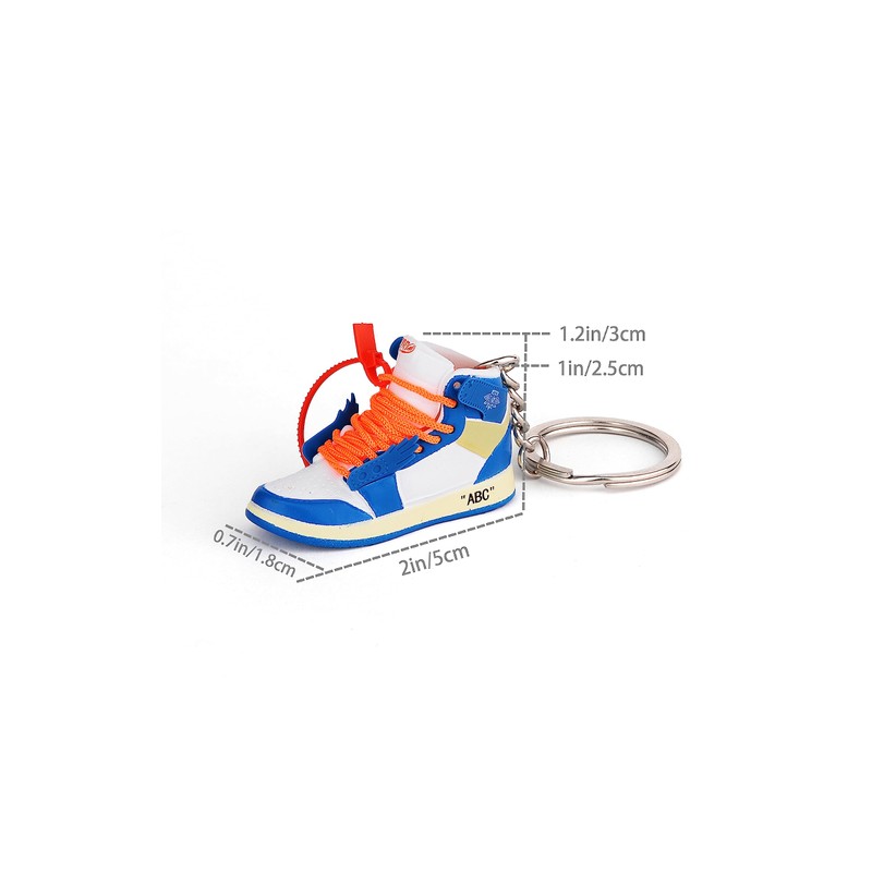 3D Mini Shoe Key Chain, Novelty Funny Gadget Decoration, Great
