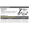 Timing Belt Kit and Water Pump - Compatible with 2003-2004