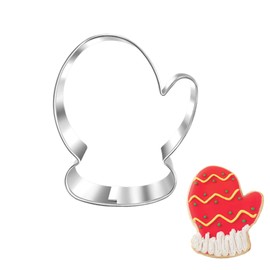 Mitten Cookie Cutter-3.5 inch-Cookie Fondant Biscui Cutters for Winter Holiday