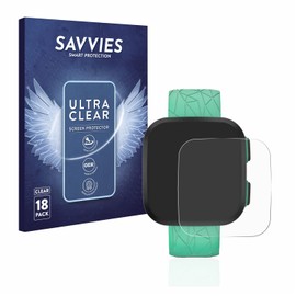 Savvies 18 Pack Screen Protector compatible with Garmin Bounce Protection Film Clear