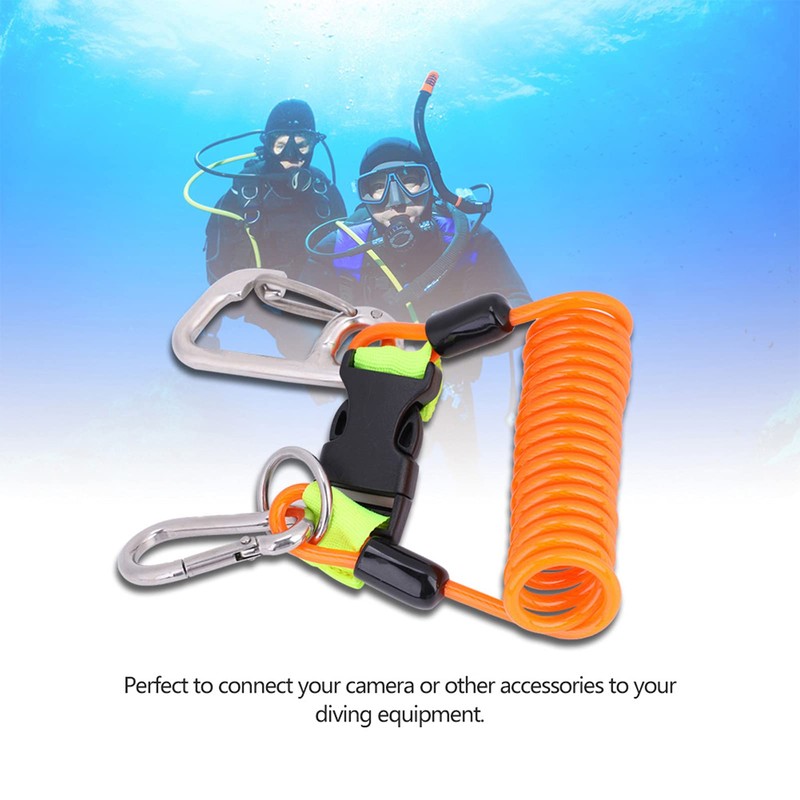 Emergency Lanyard Diving Lanyard Safety Lanyard Safety Coil Diving Coil