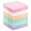 WhizToys 24 Pack Microfiber Cleaning Cloths（11.8x11.8In），Thin Microfiber Towels Bulk, Towels