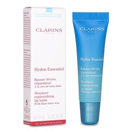 Clarins Hydra Essential Moisturizing Replenishing Lip Balm with Blue Lotus Wax 15ml / 클라랑스 하이드라 에센셜 모이스처라이징 리플레니싱 립밤 위드 블루로터스왁스 15ml