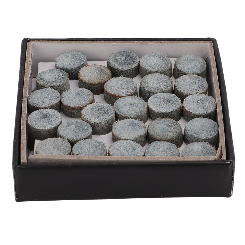 50Pcs Billiard Pool Cue Tips Pool Stick Tips Replacement with