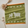 Coucke Cotton Jacquard Printed Terry Towel, Sheep, 50 x 75