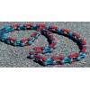HDD Stainless Steel Bike Chain Necklace Motorcycle Biker Red Blue