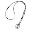 Vera Bradley Lanyard in Playful Penguins Gray