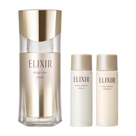 Elixir Superiel Design Time Serum Limited Set, Serum, Relaxing Aqua Floral Scent, 1.4 fl oz (40 ml+18 ml)