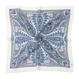 RIIQIICHY Head Scarf for Women Like Silk Scarf Hair Wrap for Sleeping Square Neck Scarf 27.5 x 27.5 inches