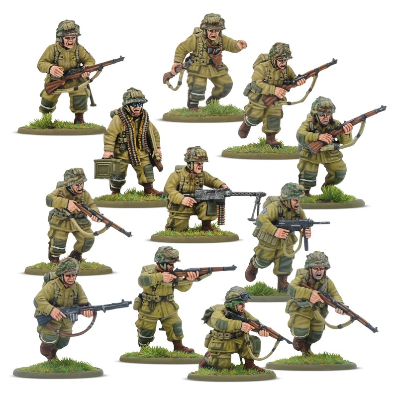 Warlord Games US Airborne D-Day Platoon - 28mm Plastic Bolt