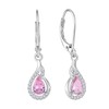FATACI Women 925 Sterling Silver Teardrop Dangle Drop Leverback Earrings