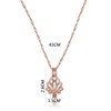 SIewee Fantasy Glow Flower Necklaces - Jewelry Charms Pendants for