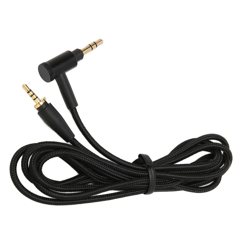 Replacement Audio Headphone Cable for XL 90 Degree Angle Plug