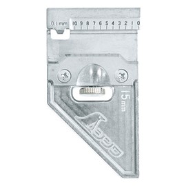 Shinwa Sokutei 12481 Metal Stopper for 0.6 inch (15 mm) Width