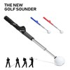 Golf Swing Practice Stick, Telescopic Golf Training Aid with Non-slip
