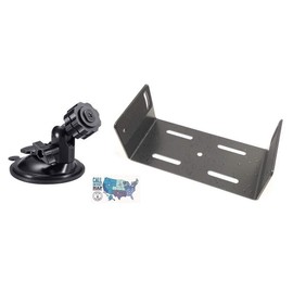 Icom ID-5100A Deluxe Accessory Bundle - 3 Items - Includes Icom MBF-1 Control Head Suction Cup Base, MBF-4 Main Body Mounting Bracket and Ham Guides TM Quick Reference Card