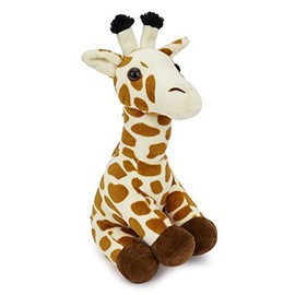 Zappi Co Plush Children's Stuffed Soft Cuddly Plush Toy-Part of Safari Animals Collection, Perfect for Kids (23cm Height) (Giraffe)
