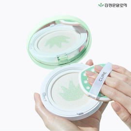 Kim Jung Moon Aloe Cure Aqua Mild Sun Cushion (2 Main Products + 4 Refills) / 김정문알로에 큐어 아쿠아 마일드 선쿠션 본품 2개+리필4개