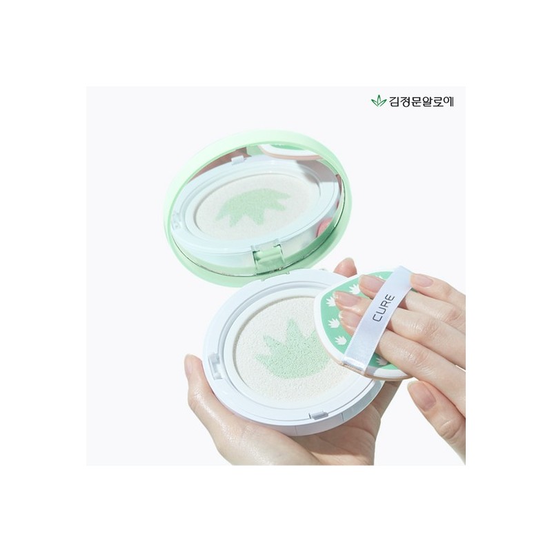 Kim Jung Moon Aloe Cure Aqua Mild Sun Cushion (2