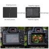 Digital Camera Sun Shade Hood Cover Display Screen Tempered Glass