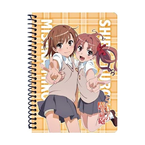 とある科学の超電磁砲 A6リングノート 美琴&黒子