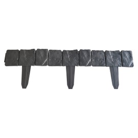 altone Lawn Edging Flower Bed Edging 2.5 m Grey