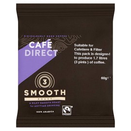 Cafe Direct Fairtrade Medium Roast Filter Coffee 45 x 60g Sachets