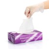 Aitsite 100Pcs Vinyl Disposable Gloves, Medium Clear Powder Free Gloves