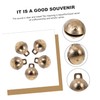 jojofuny 5pcs DIY Pet Bell Decor Brass Bells Ornaments for