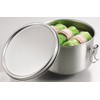 Kobo Aizawa Round Container, Deep Type, With Clasp M 6307