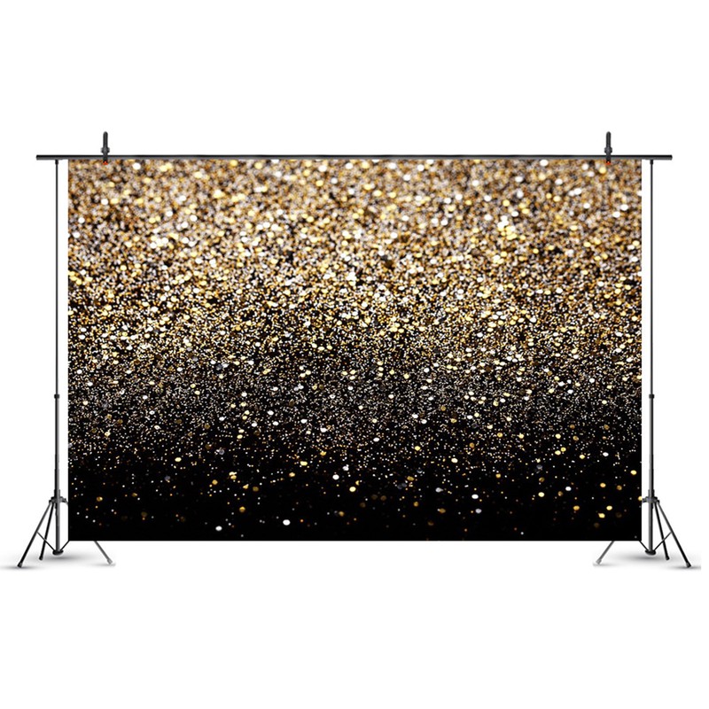 Vinyl Background Cloth Gradient Sequin Light Spot Collapsible Backdrop for