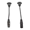 2pcs XLR3 to RJ45 Cable 3pin Plug and Play Female