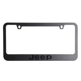 West Coast Corvette / Camaro Jeep Blackout License Plate Frame