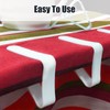 zuylikxy 16-Pack Picnic Table Clips - Tablecloth Holder Clips for