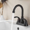 Bathroom Sink Faucet FRANSITON 4 Inch Faucet 2 Handle Bathroom