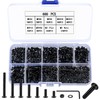 M2 Screws Set, 600 Pieces Rounded Head Allen Screws Nuts