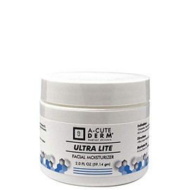 A-Cute Derm Ultra Lite Facial Moisturizer for Dry Skin | Helps in Soften and Rehydrate Skin | Day and Night Cream (2.0 oz)