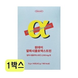 Days On 데이즈온 원데이 알파시클로덱스트린 3g x 14포 x 1박스 VKS Days On One Day Alpha Cyclodextrin 3g x 14 Packs x 1 Box VKS