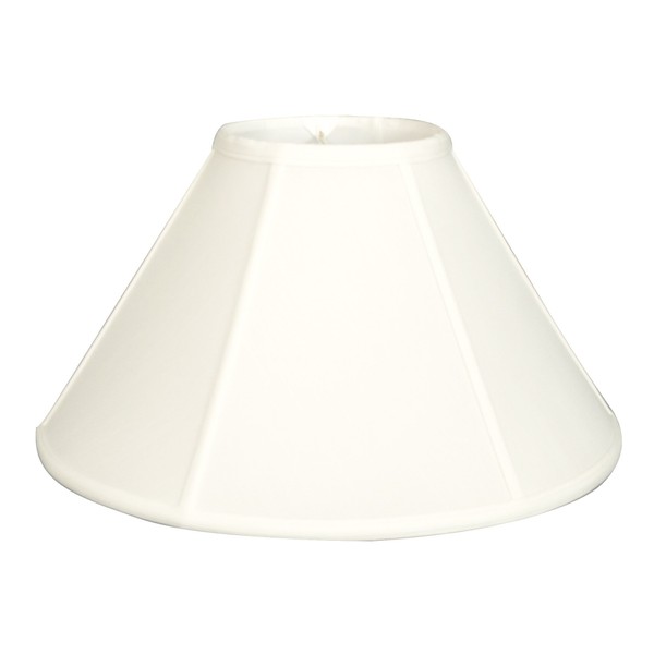 Royal Designs, Inc BSO-706-14WH Coolie Empire Basic Lamp Shade, 5 x 14 x 9.5, White