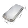 Surgical Dental Tray, Stainless Steel Laboratory Instrument Medical Instrument Tray
