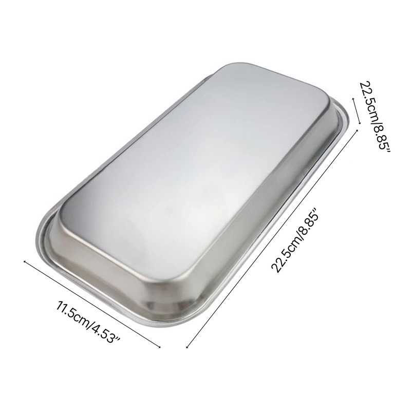 Surgical Dental Tray, Stainless Steel Laboratory Instrument Medical Instrument Tray