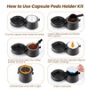 Reusable Vertuo Capsule Kit for Reusable nespresso Vertuo Pods, Upgraded