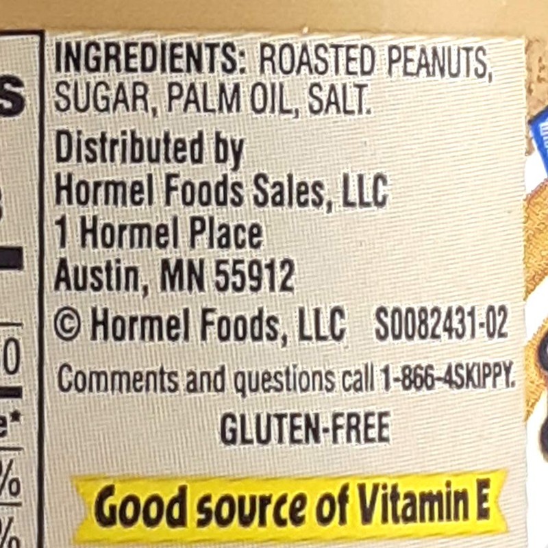 Skippy Natural Peanut Butter, Super Chunky, 15 oz