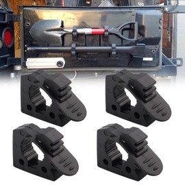 ZAMLIE - Soporte para pala de liberación rápida para camiones, UTV ATV todoterreno, barco y tren, piezas de 4 x 4, soportes de montaje ajustables para manijas de herramientas de 1-1/7 pulgadas a 1-3/7