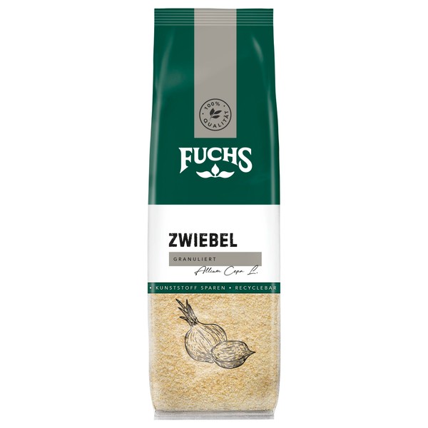 Fuchs Spices Granulated Onion in Recyclable Refill Bag 70 g