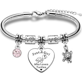 TTOVEN Turtle Bracelet Turtle Gifts for Girls Turtle Lover Gifts