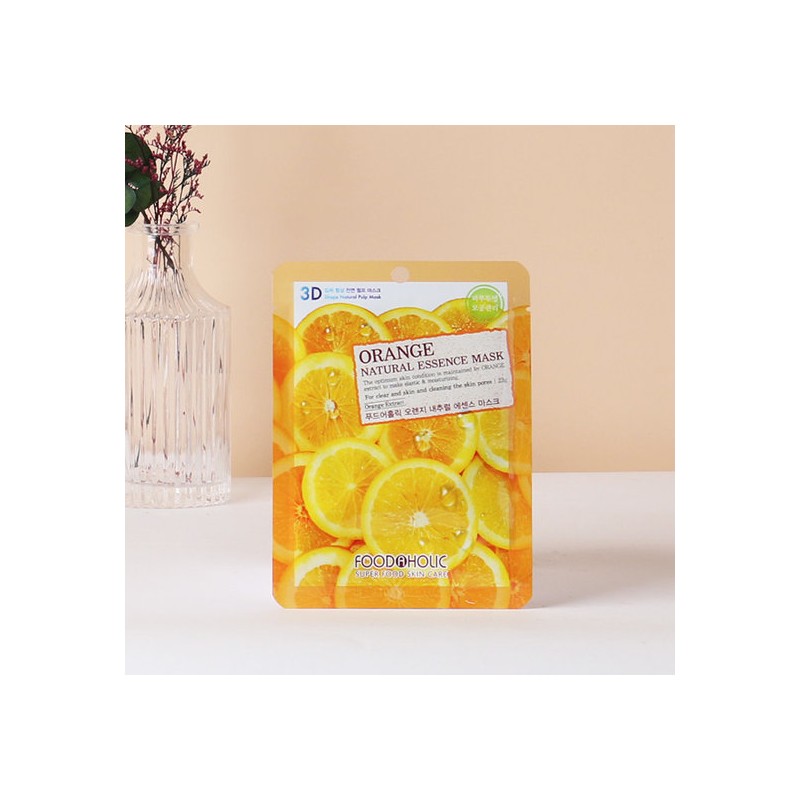 Food Aholic (100 Sheets) Food A Holic 3D Orange Natural