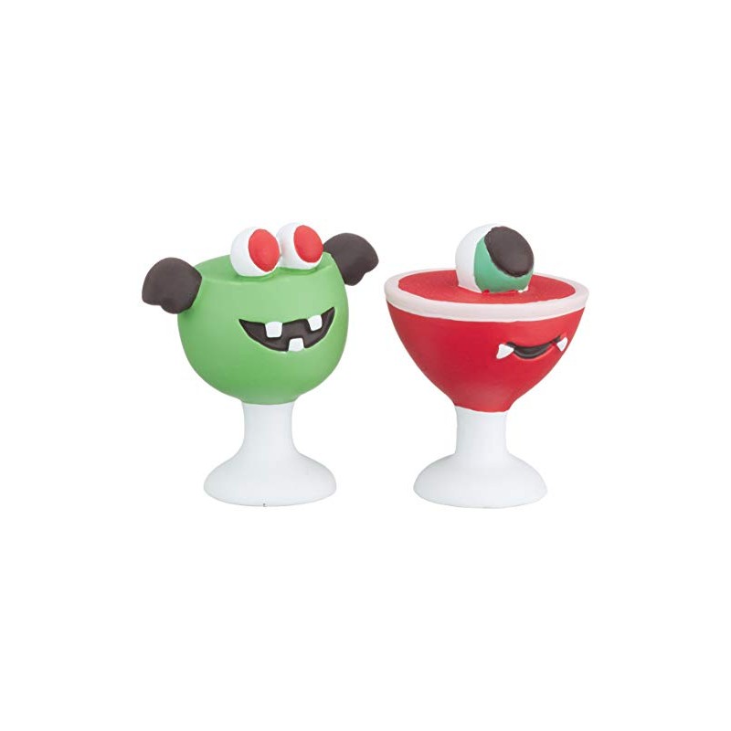 Decorle Concombre ZHW-43420 Eyeball Cocktail Set, Red, 0.9 x H1.3